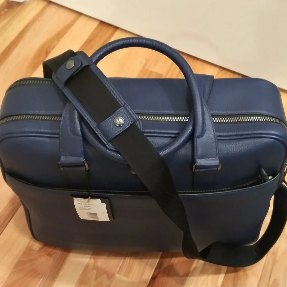 MCM Zip Briefcase/Messenger Bag